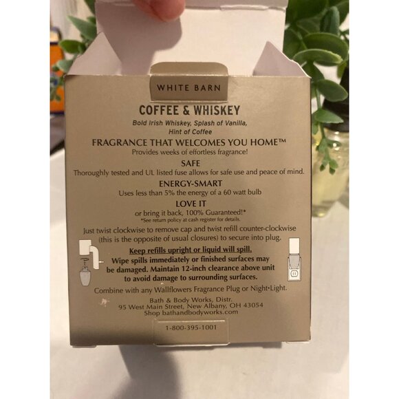 Bath & Body Works “Coffee & Whiskey”  2 New Wallflower Refills - Picture 3 of 4